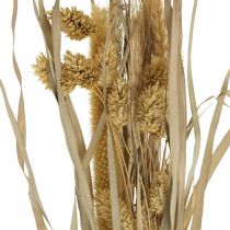 Trockengräser und Getreide Natur im Bund Trockenstrauß 48cm