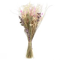 Artikel Trockenblumenstrauß Gräser Eukalyptus Creme Rosa 200g