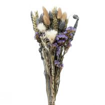 Artikel Trockenblumenstrauß Strohblumen Strandflieder Violett 30cm