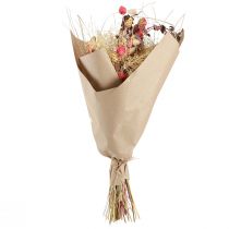 Artikel Trockenblumenstrauß Flockenblume und Erdbeerdistel Rot Naturgetrocknet 150g