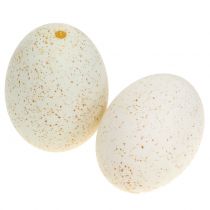 Artikel Truthahn Eier Natur 6,5cm 10 St