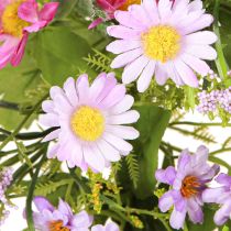 Artikel Türkranz Sommer Gänseblümchen Künstlich Grün Lila Ø30cm