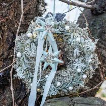 Türkranz Mistel Weihnachtsdeko Kranz künstlich Ø35cm