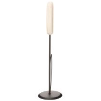 Artikel Dekorative Tulpe Holz Dekofigur mit Standfuß 47,5cm Natur/Schwarz