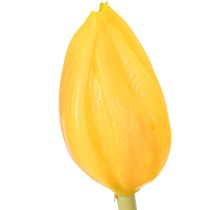 Artikel Künstlicher Tulpenstrauß, Mehrfarbig, 43 cm, 7 Stück, Polyester und Kunststoff