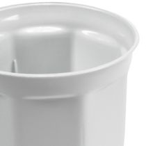 Übertopf „Tino" Weiß Ø10cm - 40cm, 1St