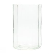 Kerzenhalter Glas Windlicht Klar Ø9,5cm H15cm 6St