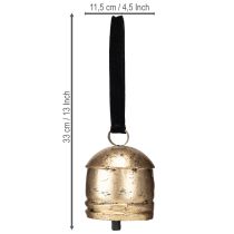 Artikel Vintage Glocke mit Samtband