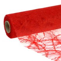 Tischband Rot Vlies 30cmx25m