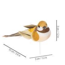 Artikel Vogeldeko für festliche Tischdekoration Vielseitig einsetzbare Vogelstecker 10cm 12St