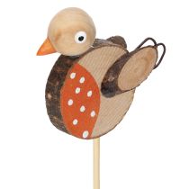 Artikel Holzstecker Vogel 33cm, bunt, 16-teilig für Frühlings- und Sommerdekoration