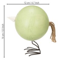 Artikel Dekorative Küken Figuren als fröhlicher Blickfang für Frühlings und Osterzeit 12cm 3St