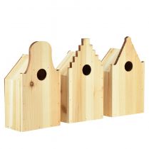 Artikel Vogelhaus Holz Brutkasten Blaumeise Tanne H22,5cm 3St