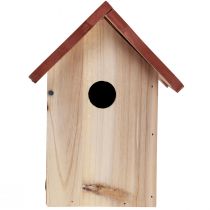Artikel Vogelhaus Holz Nistkasten 23 cm Natur Braun Beige für Außenbereich