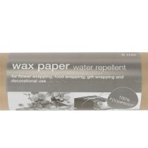Artikel Wachspapier Rolle Braun 70 cm x 5 m für Floristik und Lebensmittelverpackung