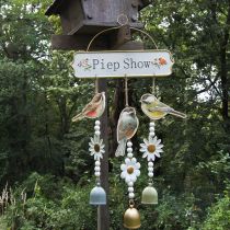 Artikel Wanddeko Frühling, Hängedeko, Vogel Deko 70,5×36,5cm