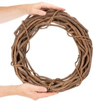 Artikel Weidenkranz Natur 40 cm rund aus Naturholz für Floristik und Dekoration