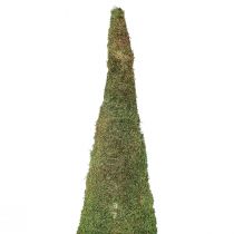 Artikel Weihnachtsbaum aus Moos Grün Natur Ø30cm H100cm