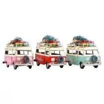 Weihnachtsbus Weihnachts Auto Vintage Deko Metall 17cm 1St
