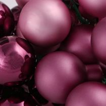 Artikel Weihnachtsdeko Spiegelbeeren Rosa Berry Ø25mm 140 St