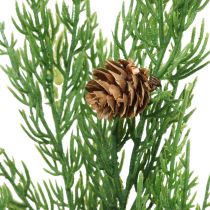 Zypressenzweige künstlich Weihnachtszweig mit Zapfen 78cm