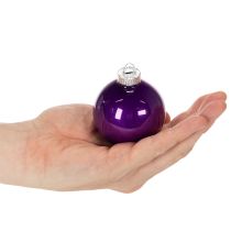 Artikel Christbaumkugel-Set aus Glas 60 mm glänzend bunt 24 Stück