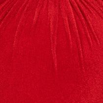 Artikel Weihnachtskugeln Rot Samtoptik 20cm 3er-Set