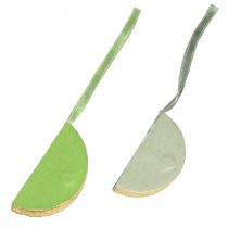 Artikel Weihnachtskugeln aus Papier, Wabenkugeln, Grün und Gold, 7 cm, 4 Stück