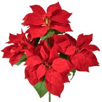Artikel Weihnachtsstern Rot Künstliche Pflanze 5 Blüten 40cm