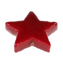 Artikel Weihnachtssterne mix 4-5cm rot glänzend 72St