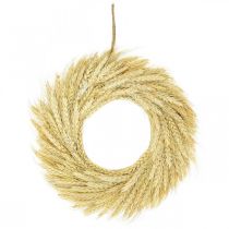 Naturkranz, Weizenkranz, Ährenkranz, Getreidekranz 30cm