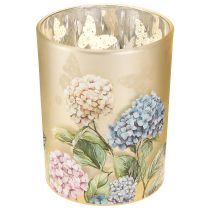 Artikel Elegantes Windlicht mit floralen Motiven für gemütliche Raumdekoration 12,5cm 2St.