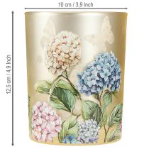 Artikel Elegantes Windlicht mit floralen Motiven für gemütliche Raumdekoration 12,5cm 2St.