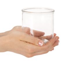 Artikel Glaszylinder Vase transparent 10cm 3er-Set für Innenbereich