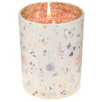 Artikel Windlicht Glas 12,5cm Schmetterlingsmotiv 2er-Set
