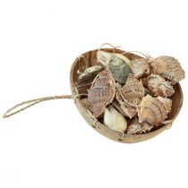 Artikel Maritimes Windspiel aus Kokos und Naturmaterialien Ø12,5cm H48cm