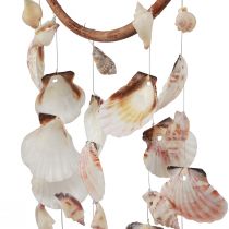 Artikel Windspiel mit Muscheln Dekoring Holz Natur Ø20cm H66cm