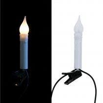 Windstoß-Lichterkette für innen 16er 6m Warmweiß