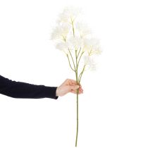 Artikel Künstlicher Blütenzweig 75 cm Weiß aus Polyester und Kunststoff für Dekoration