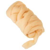 Artikel Wollband aus Wolle Creme-Orange 10m für Kränze und Gestecke