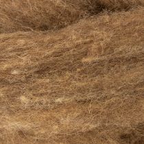 Artikel Filzwolle Braun 2m x 5cm Bastelwolle für Dekoration und Floristik