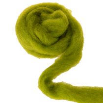 Artikel Filzwolle Grün 2m x 5cm Weiche Dekowolle Aus 100% Wolle Für Bastel- Und Dekorationsprojekte