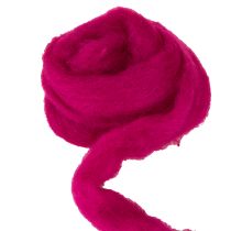 Artikel Filzwolle 2 Meter Pink für Dekorationen und Bastelarbeiten