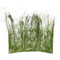 Artikel Gras Deko zum Stellen mit Zweigen Grün Schaufensterdeko 105x50cm
