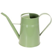 Artikel Gießkanne Metall Mintgrün 1,7L Zimmerdeko H23cm