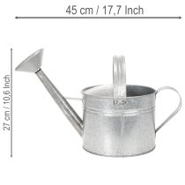 Artikel Zink-Gießkanne 5L, 27cm, Metall, Vintage, für Garten und Terrasse