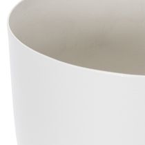 Artikel Pokal aus Metall Weiß 29cm Dekoration Innenbereich