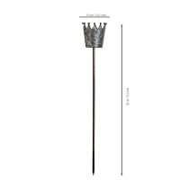Artikel Dekokrone Metall Antik-Optik 95cm für Blumenbeet oder Pflanzkübel