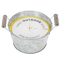 Artikel Citronella-Kerze im Zinkeimer mit Holzgriff 15 cm für Außenbereich