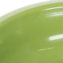 Artikel Pflanzschalen Set Metall 29cm Grün Wohnzimmerdekoration 2-teilig